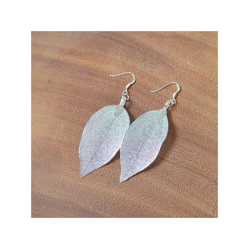 Eucalyptus blad Zilver 6 cm