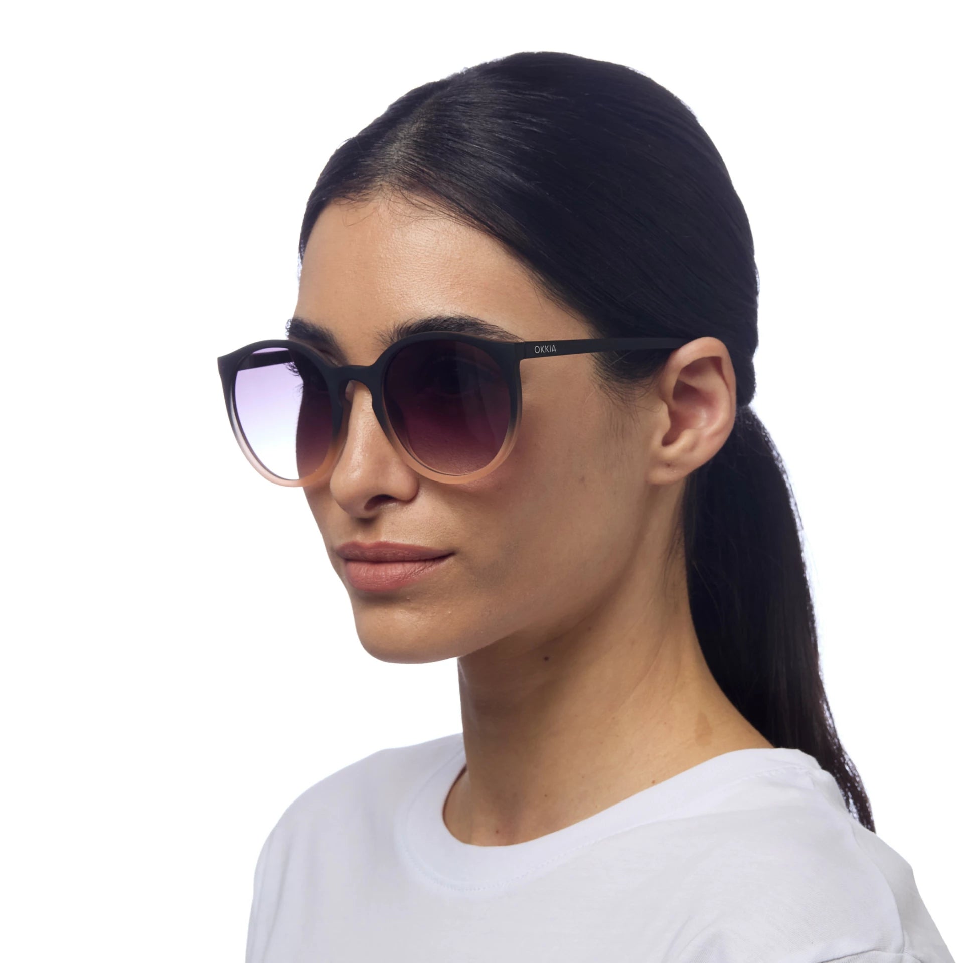 Berlino Zwart shaded roze OK045