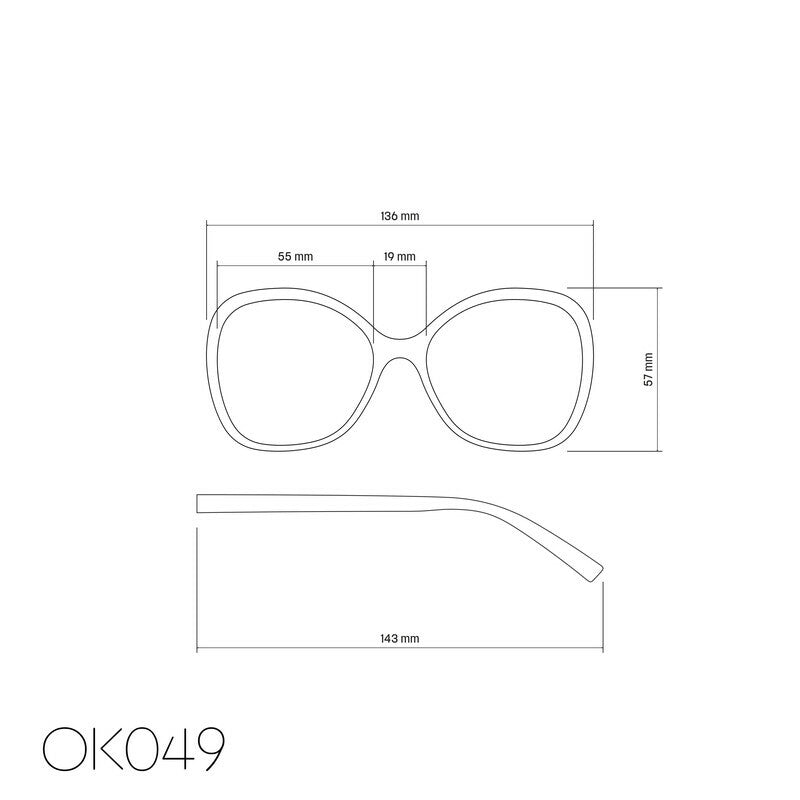 Verona Zwart shaded roze OK049