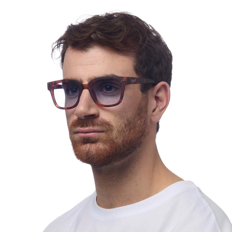 Giovanni Classic havanna met een blue lens OK012