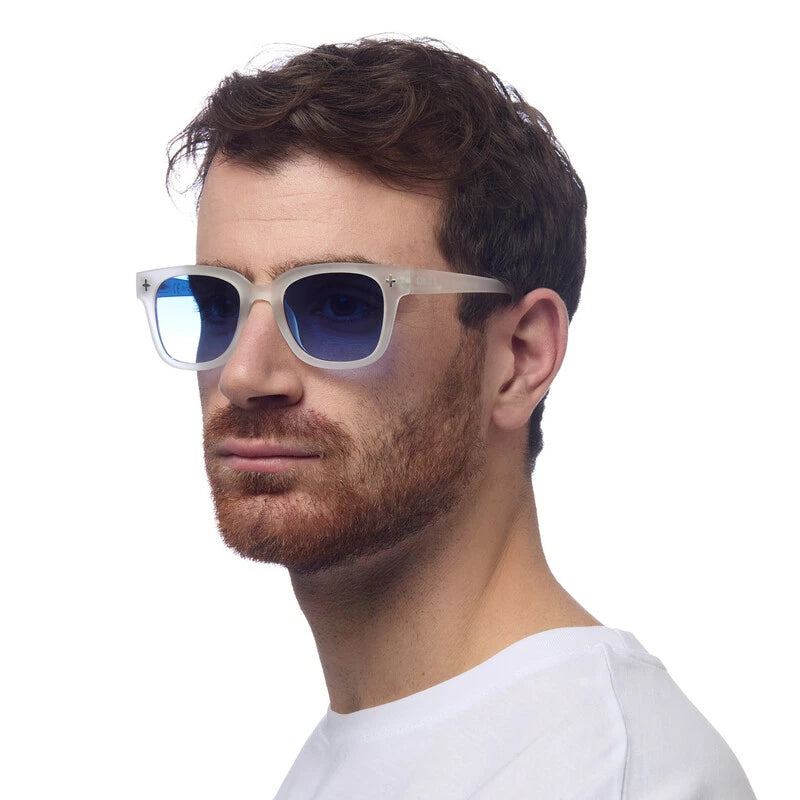 Giovanni Transparant clear met blauwe glazen OK012