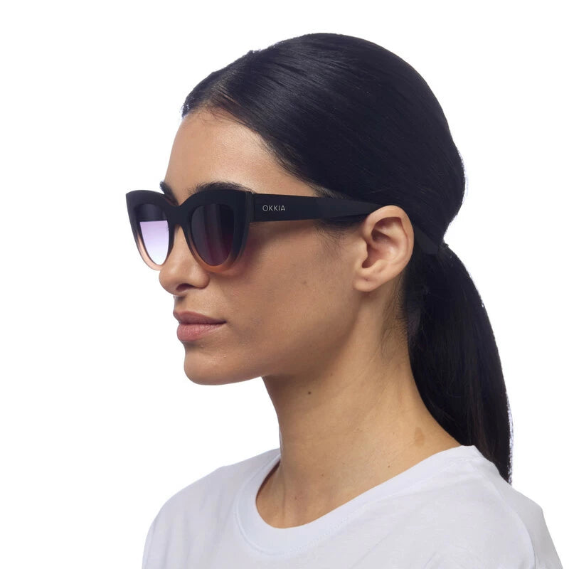 Claudia zwart shaded roze OK013