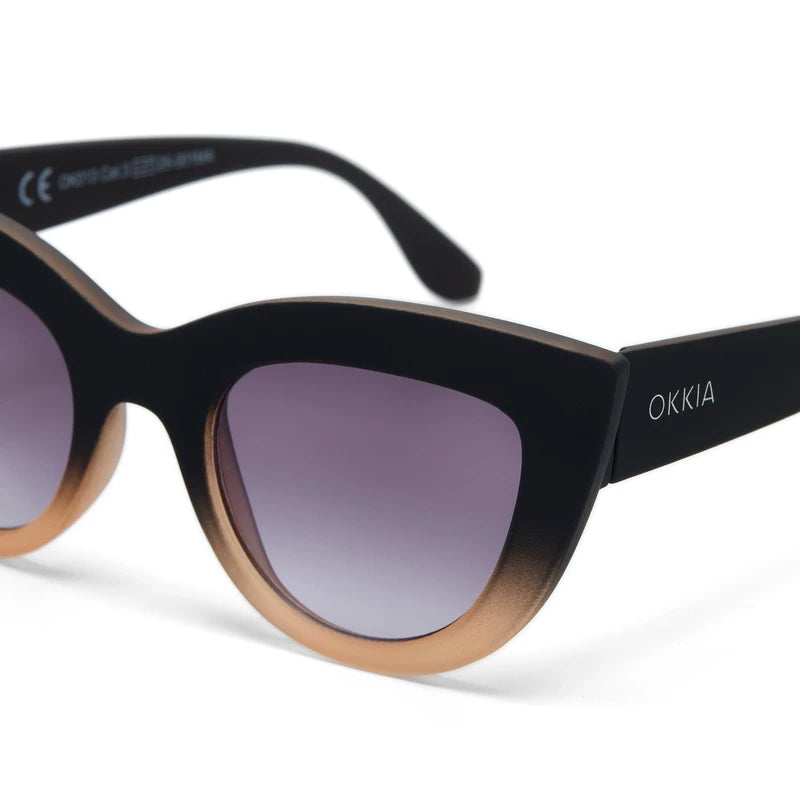 Claudia zwart shaded roze OK013
