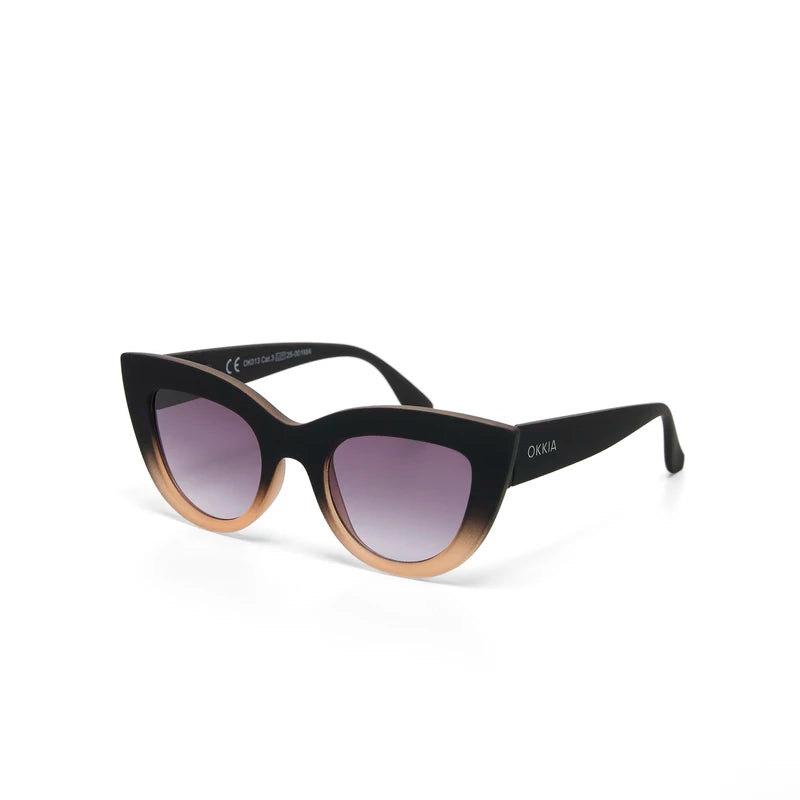 Claudia zwart shaded roze OK013
