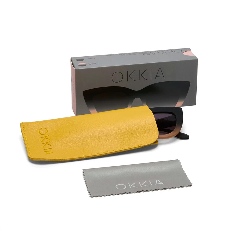 Claudia zwart shaded roze OK013