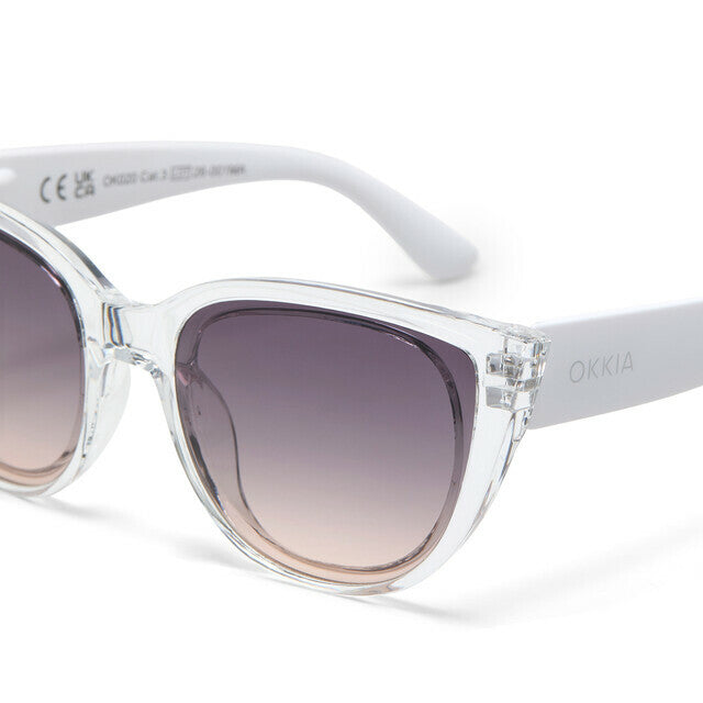 Silvia OK020 Transparant Clear ( Black Lens)