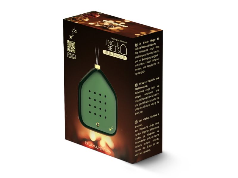 Jingle Bells Green Sparkles