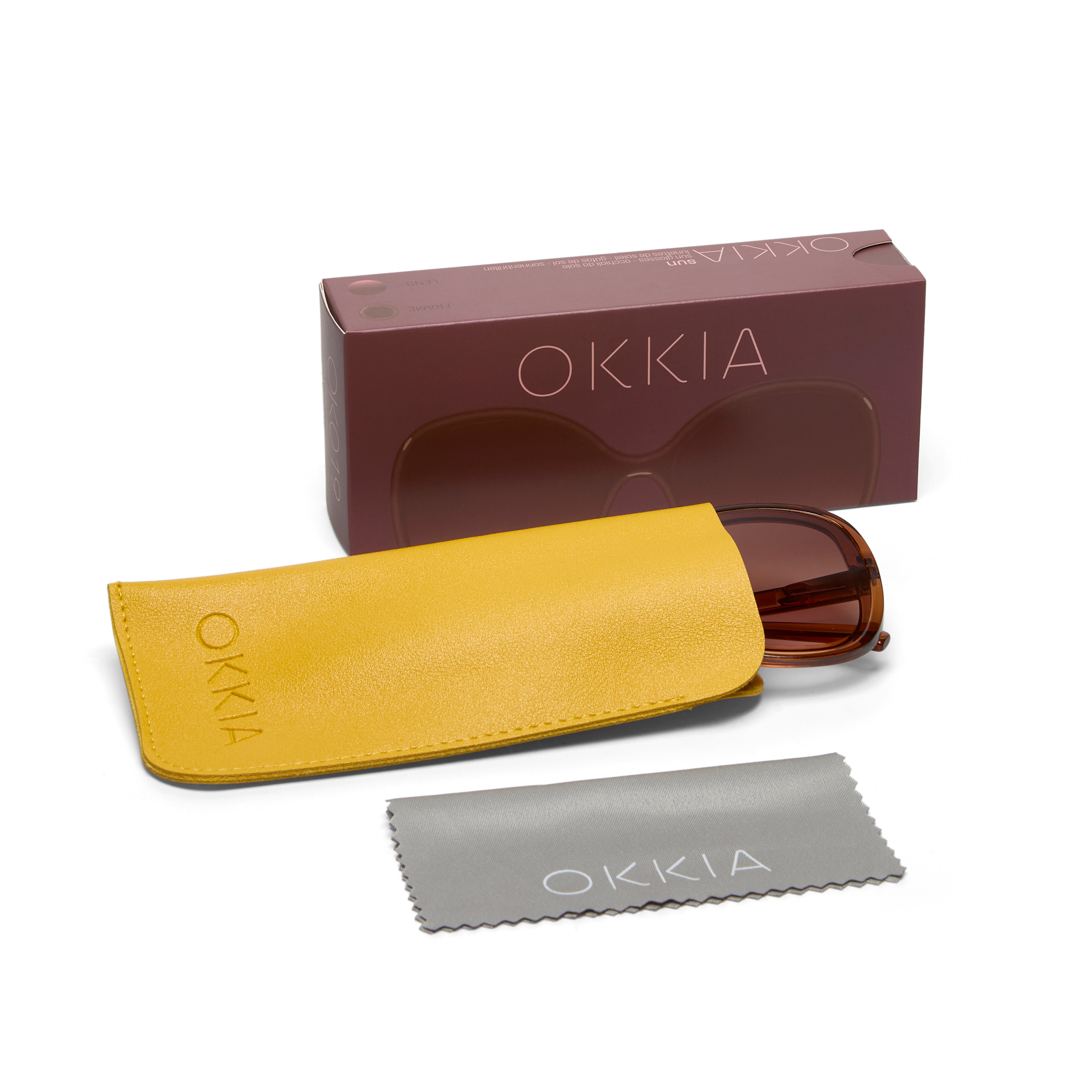 Anna Transparant bruin OK019