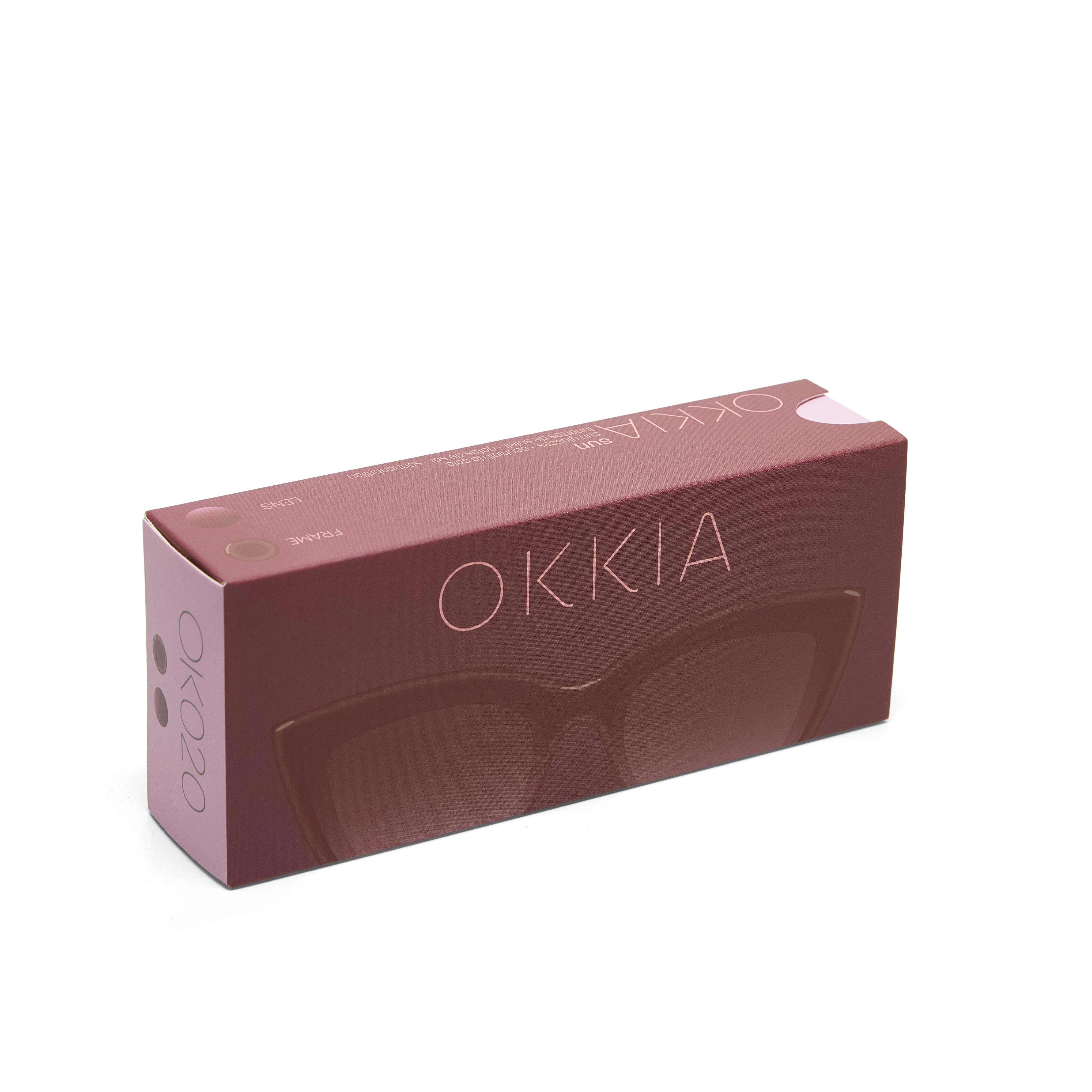 Silvia Transaparant bruin OK020