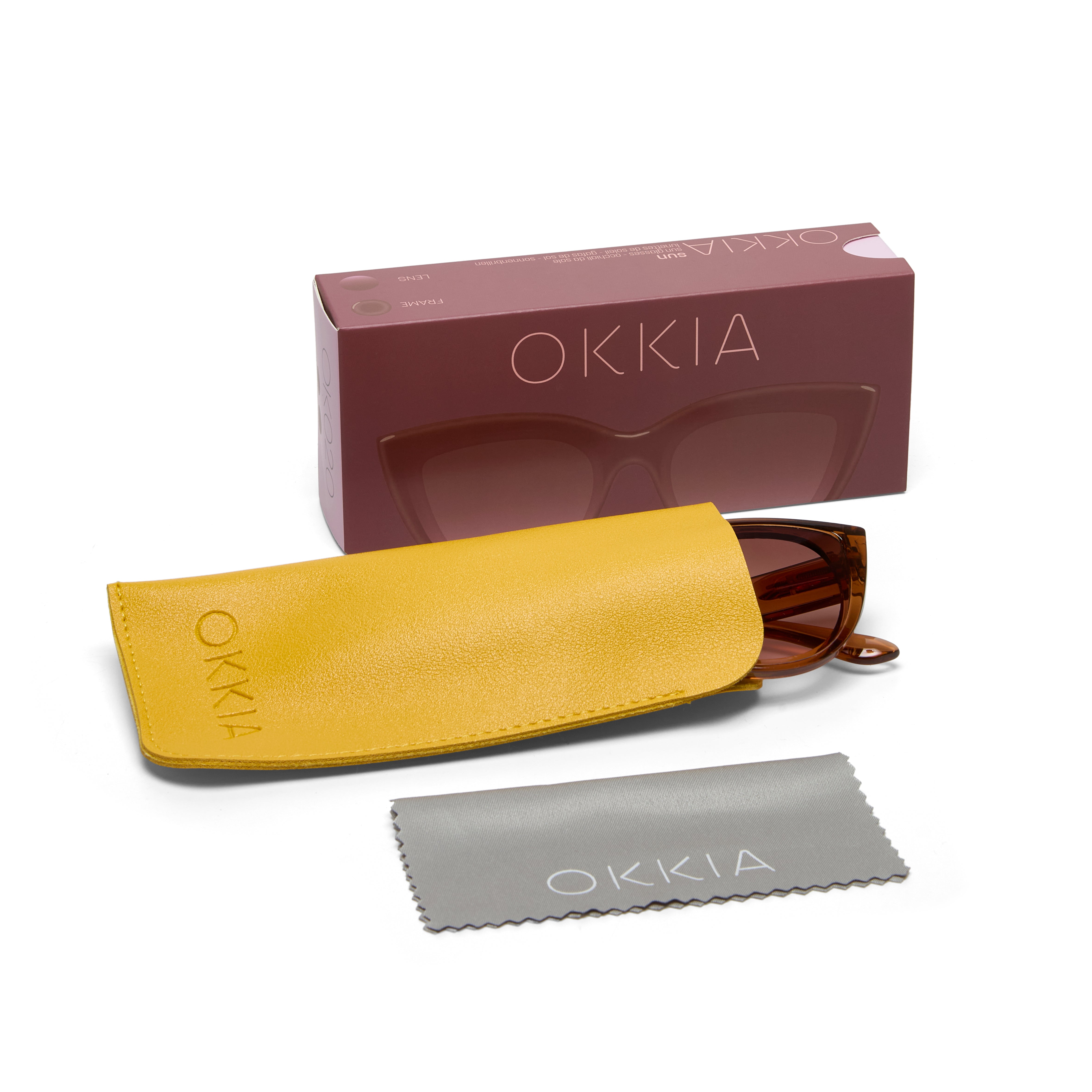 Silvia Transaparant bruin OK020