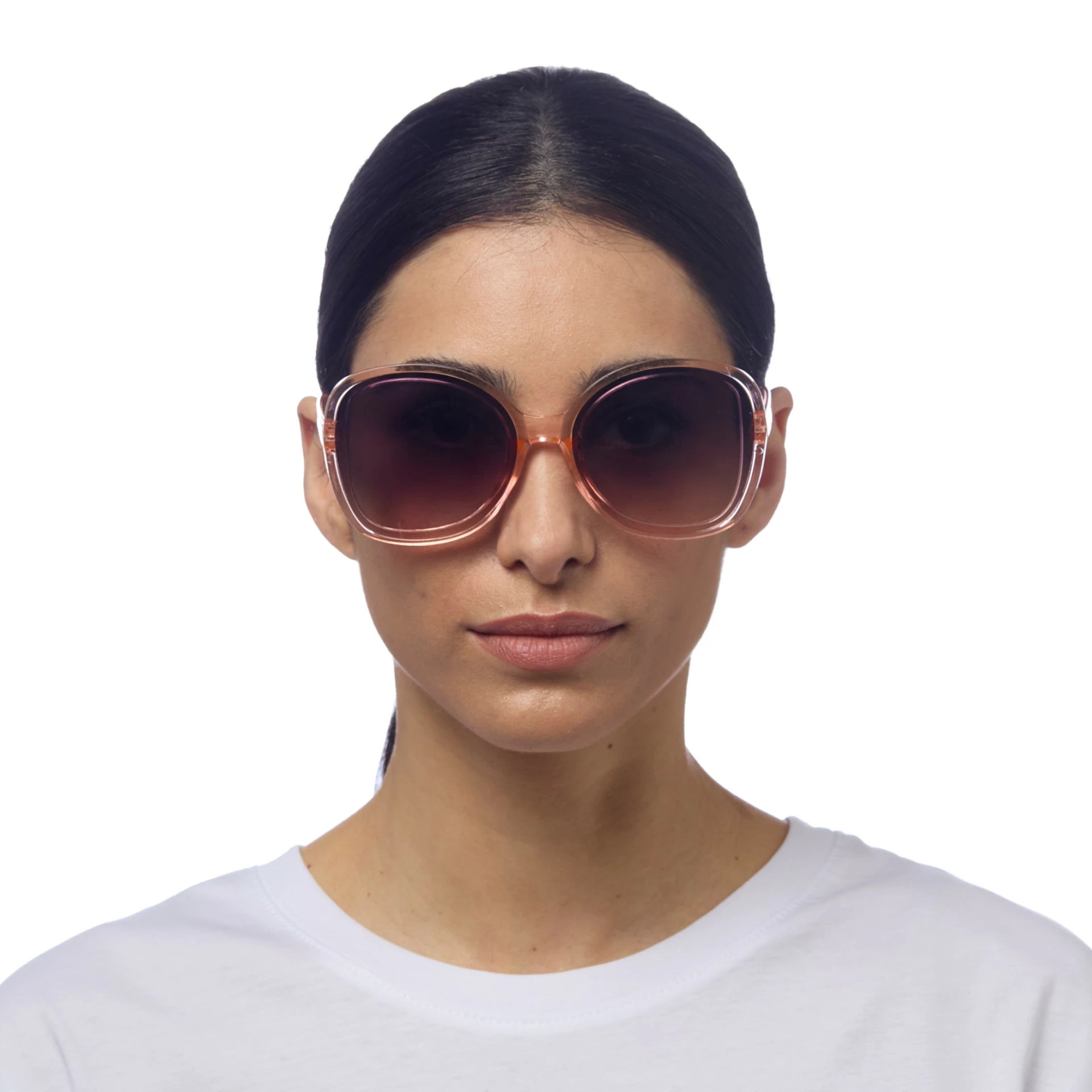 Anna Transparant roze OK019