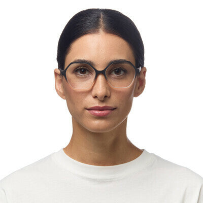 Venetië Zwart shaded roze OK036