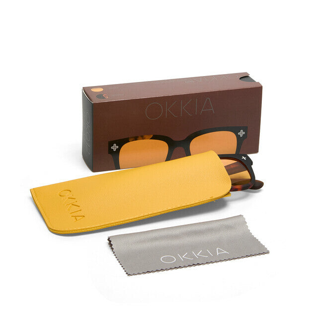 Giovanni OK012 Havanna zwart (Gele lenzen))