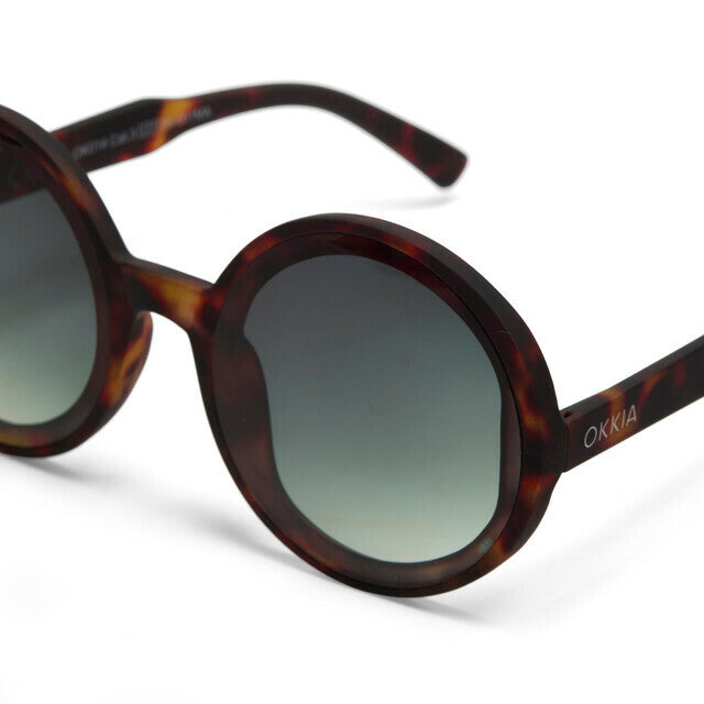 Monica OK014 classic havanna (Green lens)