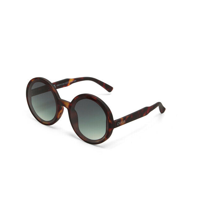 Monica OK014 classic havanna (Green lens)