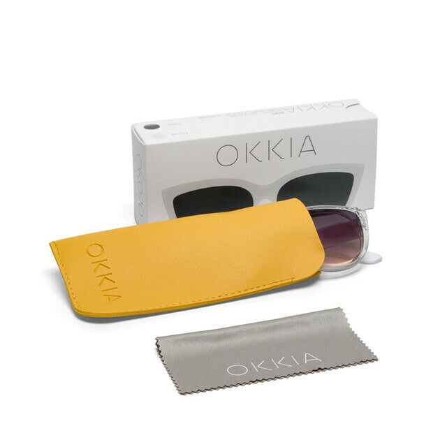 Silvia OK020 Transparant Clear ( Black Lens)