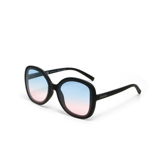 Anna OK019 Monica Zwart ( Blauw/roze lens)