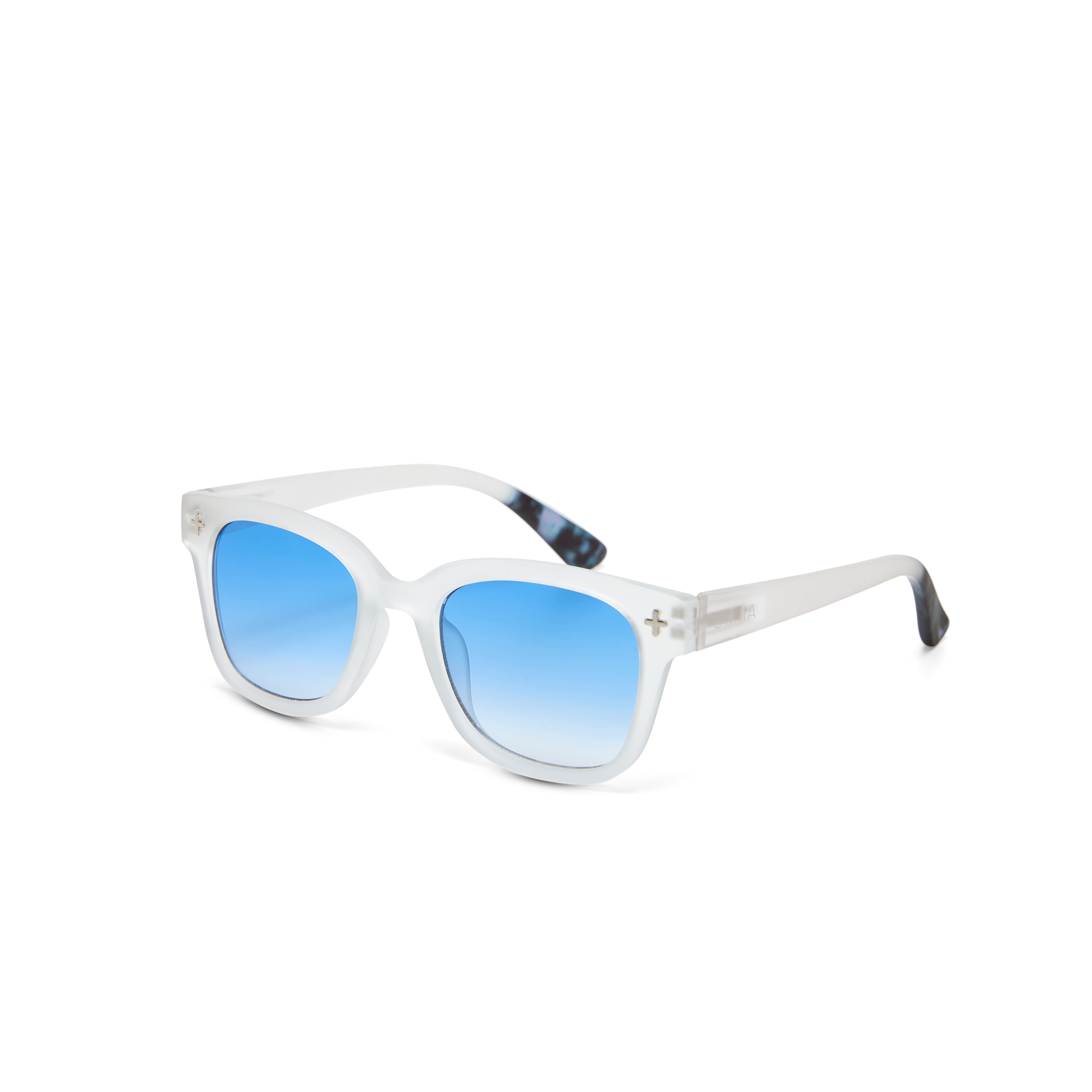Giovanni Transparant clear  met blauwe glazen OK012