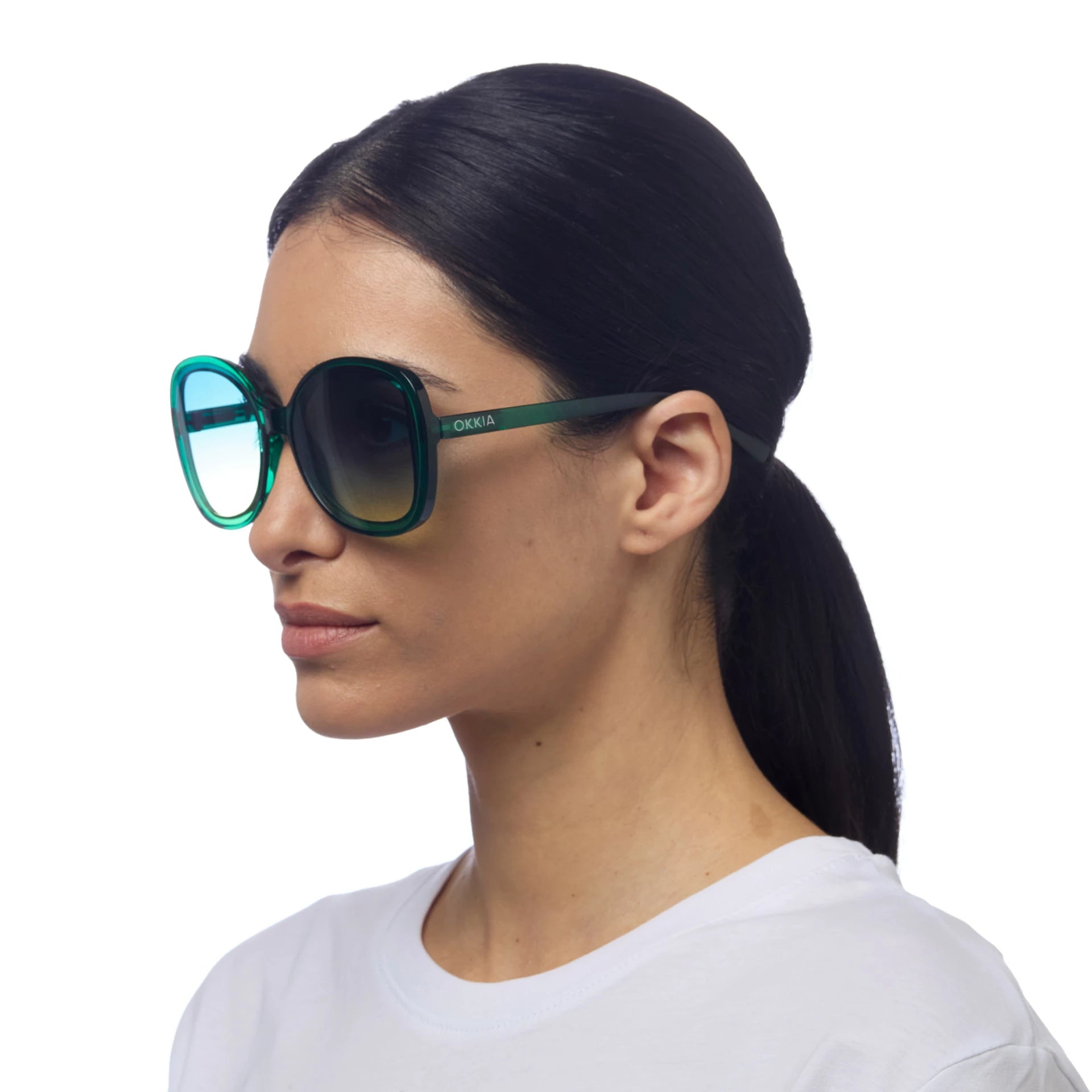 Anna Transparant groen OK019